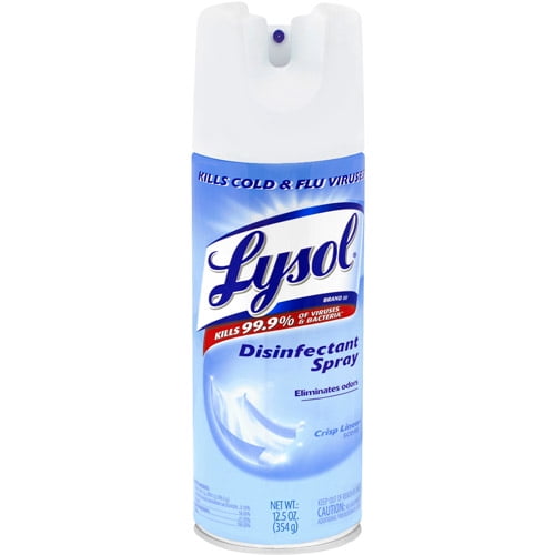 Lysol Disinfectant Spray, Crisp Linen, 12.5oz