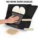 thumbnail image 3 of Bolsa de Playa Impermeable Fammart para Mujer Grande Negra, 3 of 8