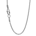 thumbnail image 1 of 14k Yellow Or White Gold 1.5mm To 3mm Forsantina Chain Necklace, 1 of 2