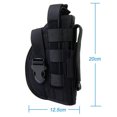 thumbnail image 5 of Funda de pistola táctica Universal funda de pistola derecha combate Airsoft pistolera cinturón Montañismo al aire libre y bolsa de pierna para acampar, 5 of 5