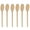 6Pcs/Set, variant on 2Pcs/4Pcs/6Pcs/8Pcs 12 Inch Long Wooden Spoons for Cooking - Oval Wood Mixing Spoons for Baking, Cooking, Stirring - Sauce Spoons Made of Natural Beechwood