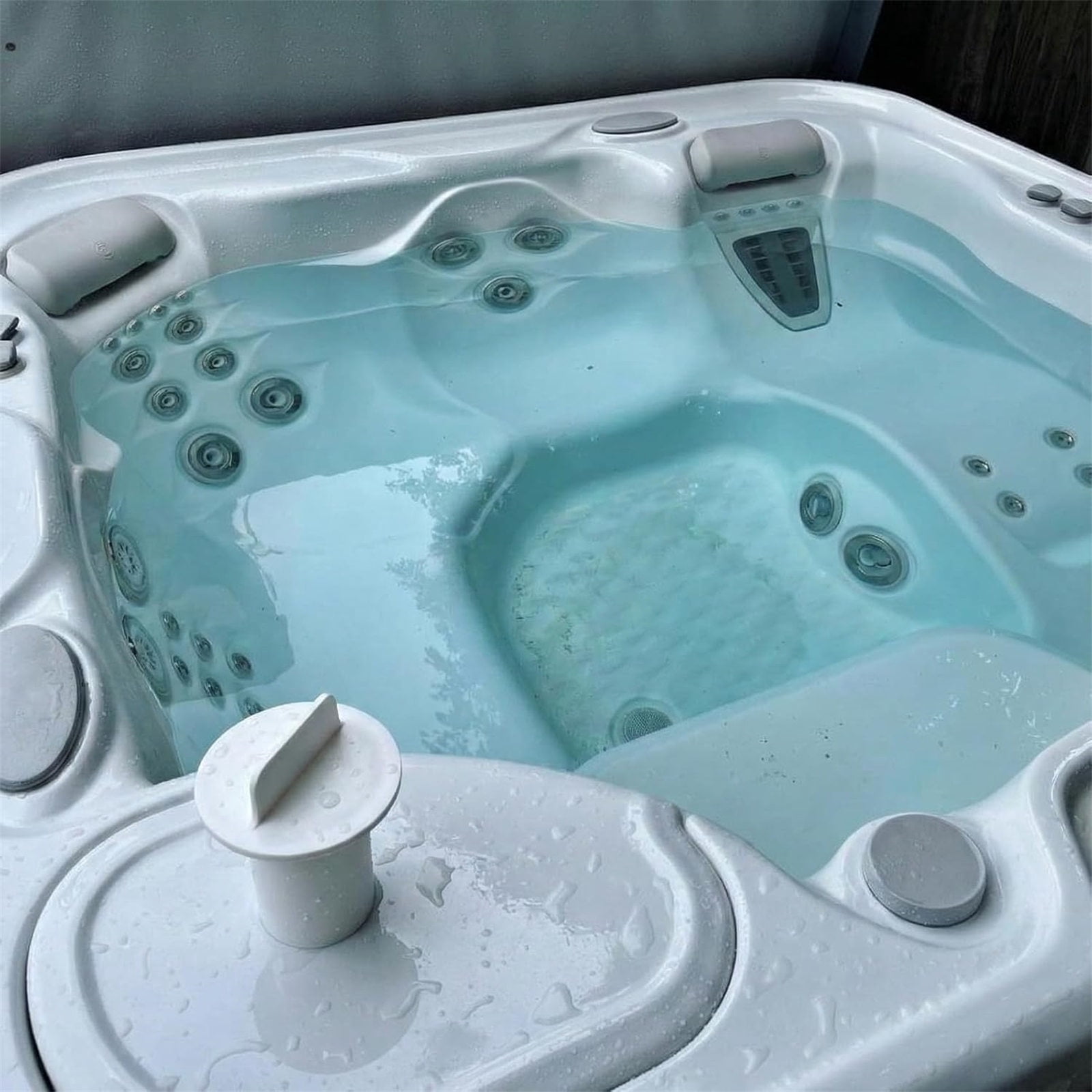 Universally Hot Tubs Filter Standpipe Cap Replacement Plastic Texture Suitable for White Filter Pipes Spa Maintenance