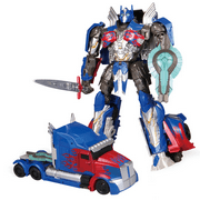 Deformation Robot Toy, Car Robot Toys, Optimus Prime Toys, Action Figure Deformation Car Model, Alloy Deformation Portable Robot Toys, Kids【Pillar of Fright 01】