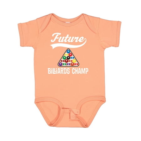 

Inktastic Future Billiards Champ Gift Baby Boy or Baby Girl Bodysuit