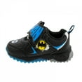 thumbnail image 2 of Batman Text Logo Slip-on Laceless Kid's Sneakers-Size 8, 2 of 5