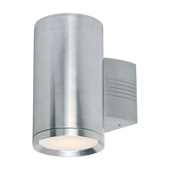 Maxim Lightray One Light 9-Inch Outdoor Wall Light - Brushed Aluminum - 6101AL