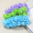 thumbnail image 4 of 12 Piezas de Rosas de Espuma Artificiales, , Cabezas de Flores Falsas, Bricolaje, Boda, Hogar, , Decoración Y Boda, Coche, Ramill, 4 of 9
