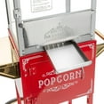 thumbnail image 6 of Olde Midway Vintage-Style Popcorn Machine Popper with Cart and 8 Ounce Kettle, Red, 6 of 7