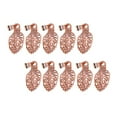thumbnail image 3 of 10pcs Filigree Pendant Pinch Bails Metal Clips Clasp Gold, 3 of 8