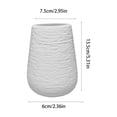 thumbnail image 3 of Plastic Vase Ornament Dry Flowers Plants And Pampas For Coffee Or Dining Tables Office Desks Or Shelves, 3 of 6