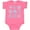 Hot Pink, variant on Inktastic Winter Snowflakes Boys or Girls Baby Bodysuit