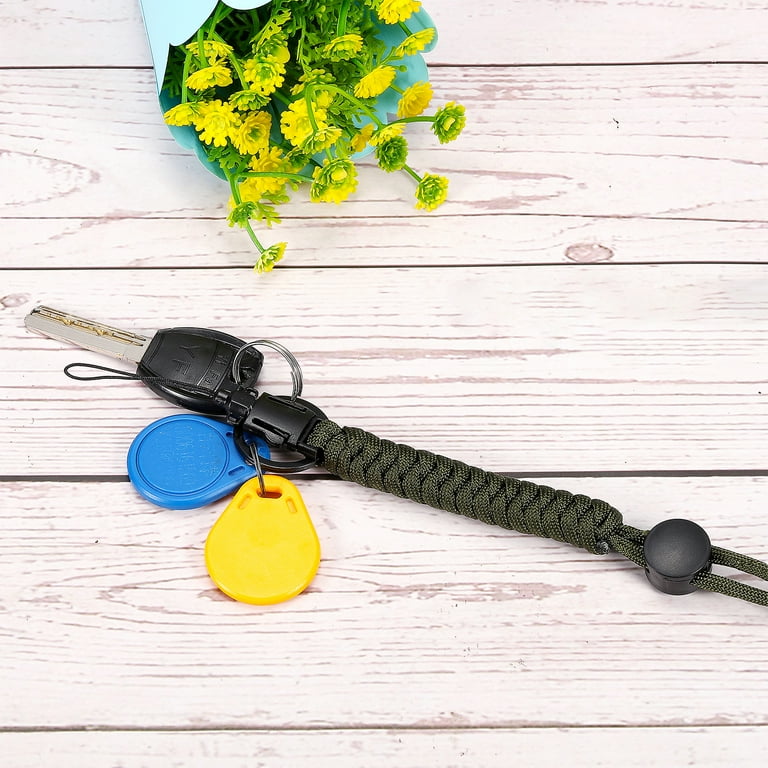 Braided store lanyard keychain