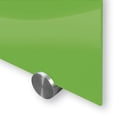 thumbnail image 2 of Best-Rite Visionary Colors Magnetic Glass Dry Erase Whiteboard 47.24" x 94.49" Green (83846-Green), 2 of 2