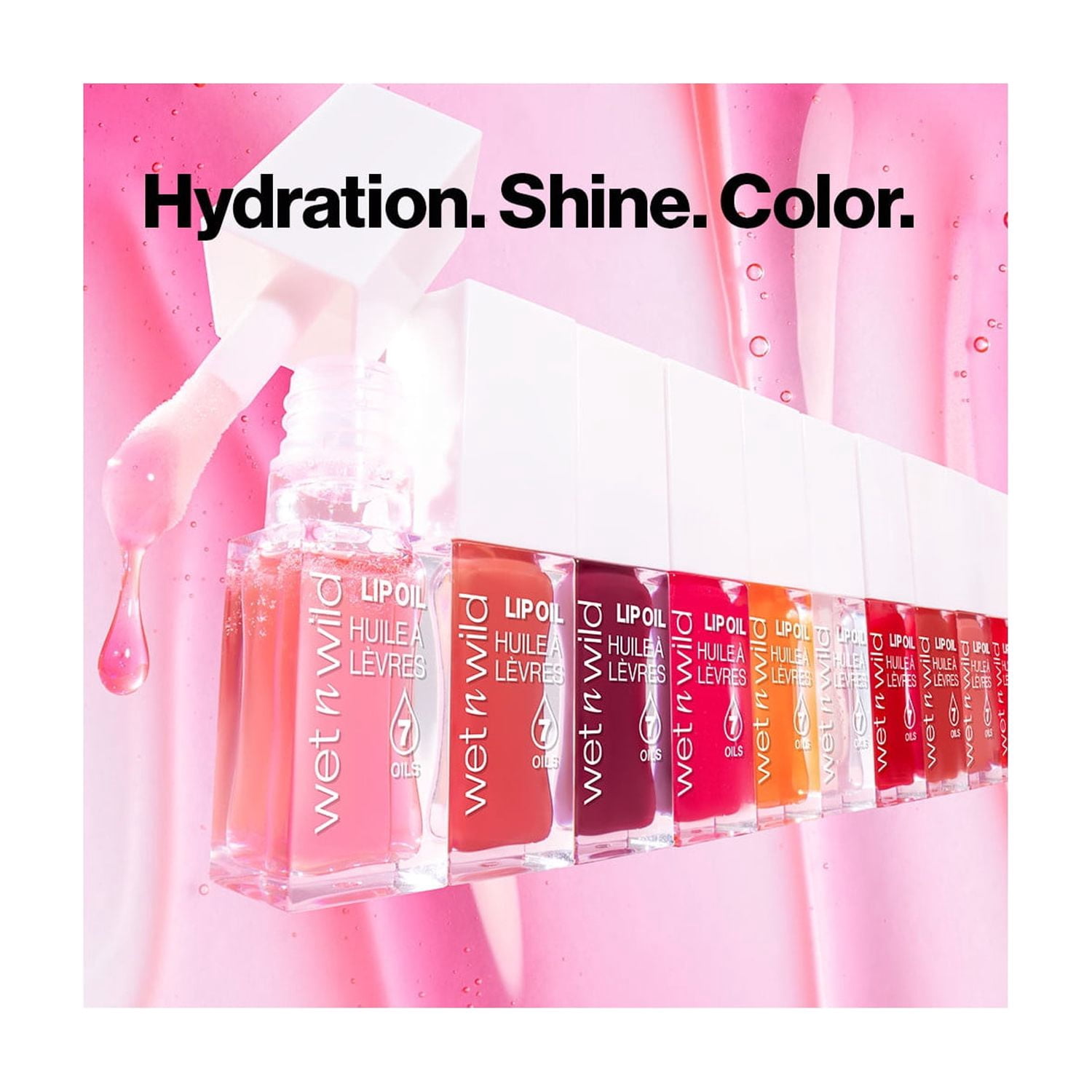Wet n Wild Lip Gloss Oil, Cocoa Rose, 0.15 fl oz