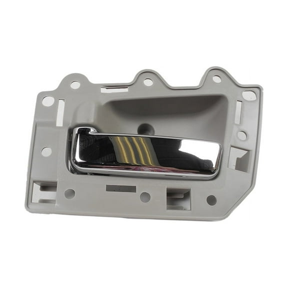 For 05-11 Jeep Grand Cherokee Front Left Inside Door Handle BJ0001 Tan Beige & Chrome 05 06 07 08 09 2010 2011