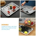 thumbnail image 3 of 1 set of Stainless Steel Grill Plate with Mesh Rack Food Display Rack BBQ Plate, 3 of 8