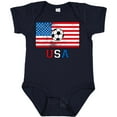 thumbnail image 3 of Inktastic USA Soccer Boys or Girls Baby Bodysuit, 3 of 5