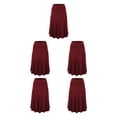 thumbnail image 1 of Qarigey midi favorecedora en : plisada de diseño elegante y sexy negra Faldas Diseño favorecedor Claret L Type2 NO2, 1 of 6