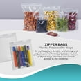 thumbnail image 6 of Clear Plastic Reclosable Zipper Bags, 6 x 6 Inches. Pack of 1000 Reclosable Plastic Bags with Zipper Closure. 2 Mil Plastic Jewelry Bags. Waterproof Reclosable Zip Bags for Industrial Use, 6 of 6