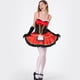 thumbnail image 4 of Disfraz de Halloween para Navidad, Caperucita Roja, disfraz de Cosplay, disfraz de reina del baile, disfraz de bruja, 4 of 5