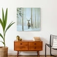 thumbnail image 4 of Creative Products Buck In Woods 24 x 24 Canvas Wall Art, 4 of 5