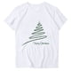 thumbnail image 2 of Puntoco Blusa de manga corta con estampado de moda para mujer, divertida camiseta de cuello redondo, 2 of 3