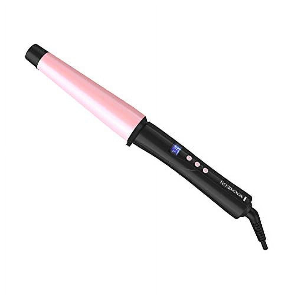 Remington Pro Travel Size 1 Pearl Ceramic Hair Curling Wand Black Walmart