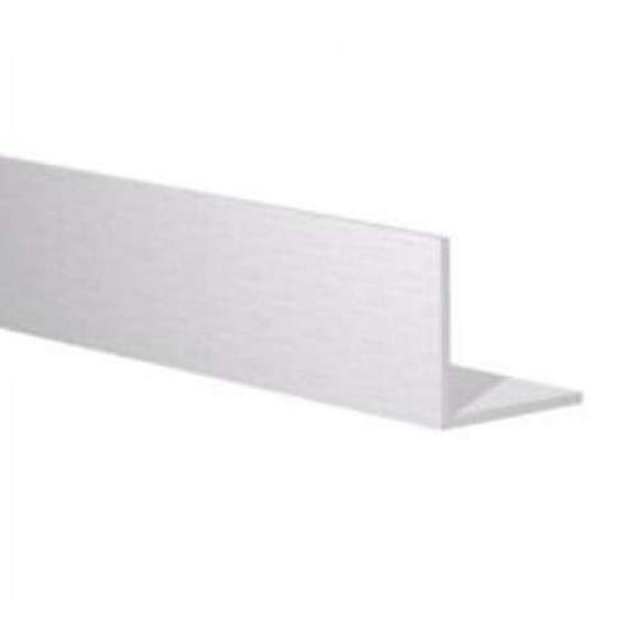 Angle en Aluminium Anodisé 92 Pouces - 1 1/2 Pouces x 1/16 Pouces 6063 Alliage T-6 Température