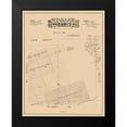 thumbnail image 2 of Hall 15x18 Black Modern Framed Museum Art Print Titled - Winkler County Texas - Hall 1889, 2 of 5