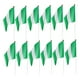 thumbnail image 1 of Bandera de Nigeria Sunnimix 12pcs bandera de bandera nacional ondeando, 1 of 8