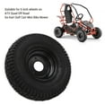thumbnail image 4 of ATV Tyre, Robust Ply Structure Anti Slip Explosion Proof 6 Inch Tire 13x5.00-6 Tires M8x3 Bolts Fixation with Black Rims for Mower, 4 of 7