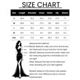 thumbnail image 5 of INSPIRE CHIC Women's Cocktail Dress Floral Embroidered Crewneck Fishtail Midi Formal Evening Dresses 2XL White, 5 of 5