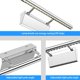 thumbnail image 4 of Luz LED para espejo de baño de 5 W, luz de maquillaje, luz blanca fría, aplique de pared de acero inoxidable, luz frontal para espejo de baño, luz antivaho para gabinete., 4 of 4