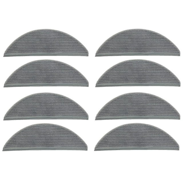 8pcs Washable Mop Cloth For Xiaomi Mijia Lydsto R1 Robot Mop