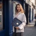 thumbnail image 6 of FORMRS 13-13.3 inch Laptop Sleeve Case Soft Carrying Quilted Computer Bag Cover, White Planet, 6 of 7