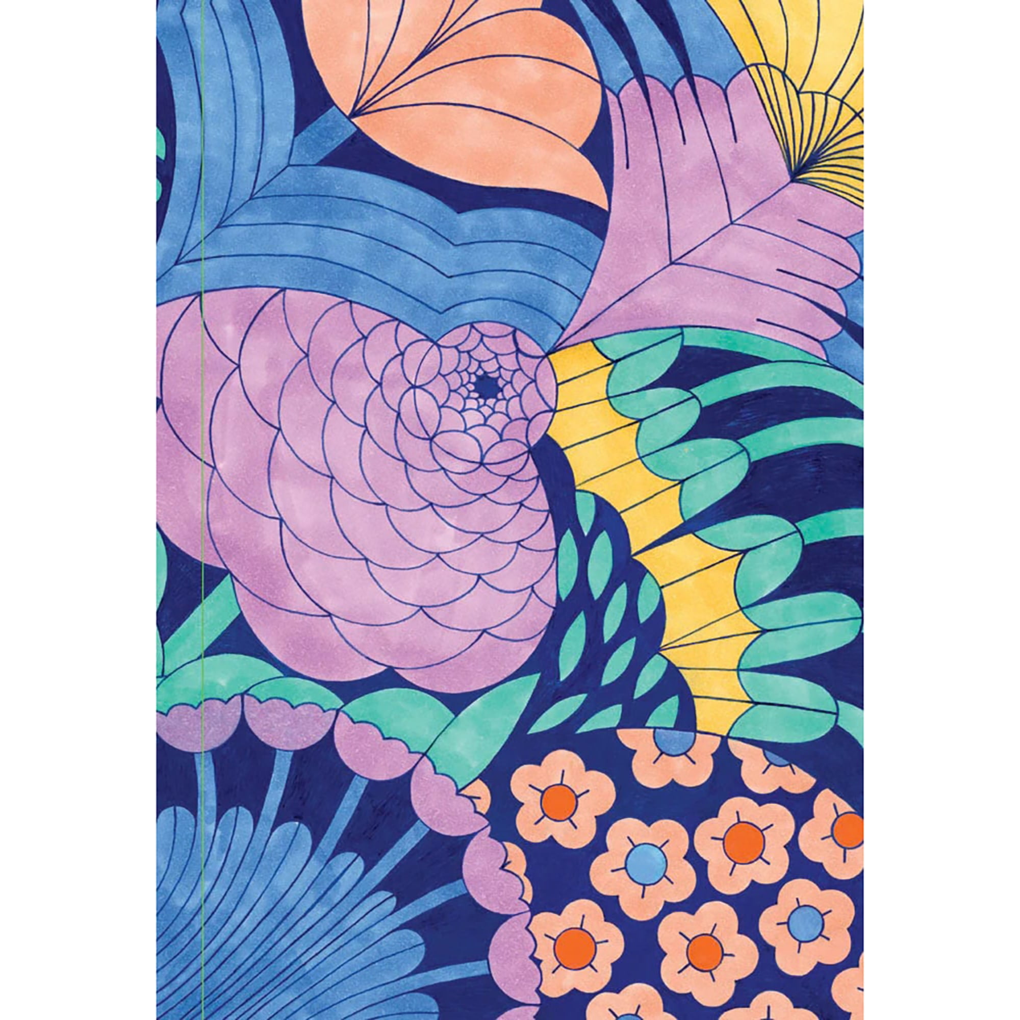eeBoo Piece & Love: Cecilia's Little Notebooks - Set of 3, 5.75 x 4", 64pg Each, Nature Themed Adult Journals, Notes-Sketch-Draw, Lines & Dot Grid