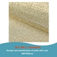 thumbnail image 2 of ziyahi Crystal Rhinestone Ribbon Clothing Accessories Sticker Convenient Using Present Decoration Sheet with Shine Appearance Exquisite light yellow 6 hot melt glue, 2 of 6