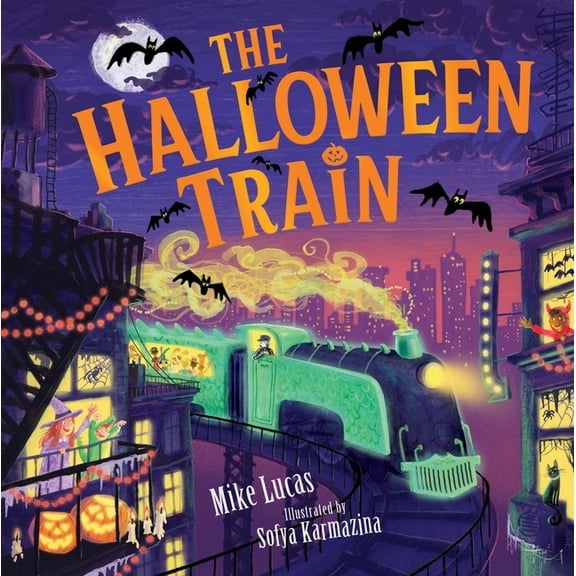 The Halloween Train, (Hardcover)
