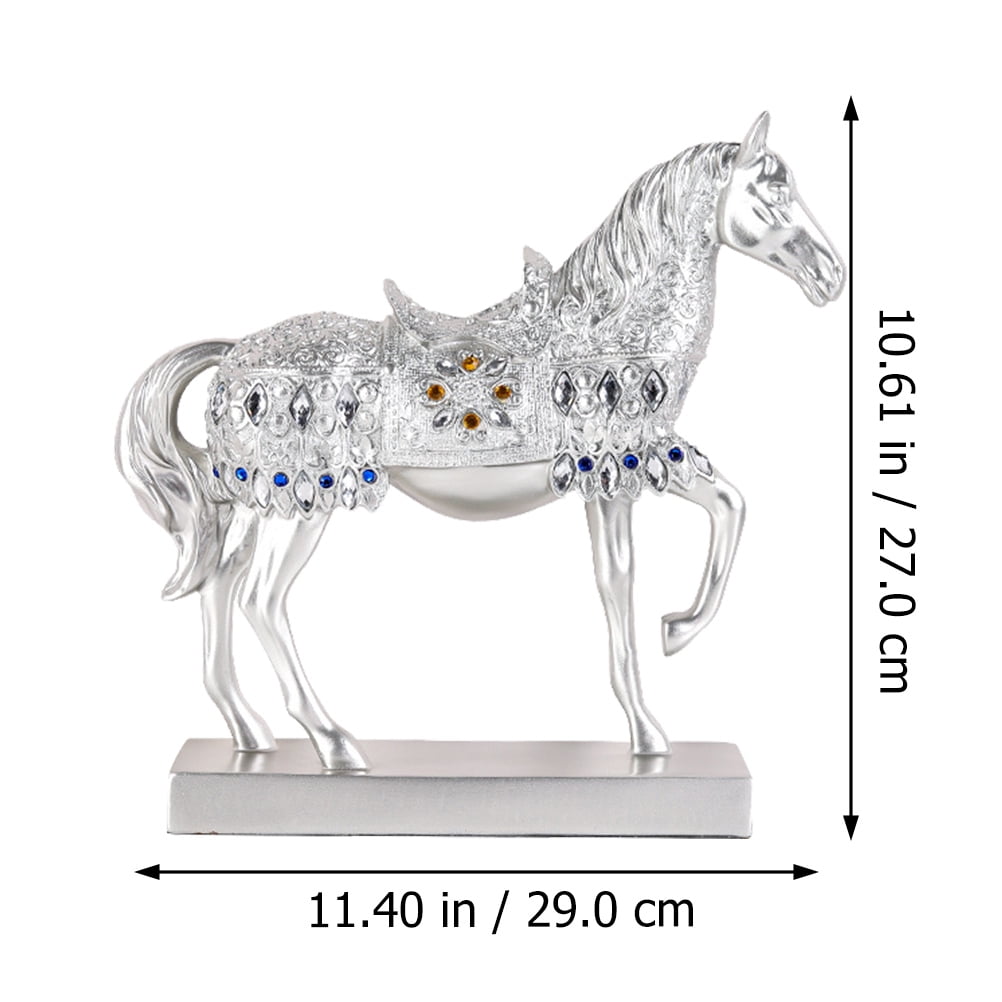 WHAMVOX  Equestrian Animal Ornaments Horse Decor Bedside Table Decoration