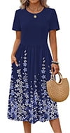 1 Dark Navy Floral