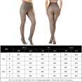 thumbnail image 2 of Medias de invierno de moda para mujer Leggings térmicos con forro polar para mujer, uso diario difuso Kuymtek Café*220g T S para Mujer, 2 of 7