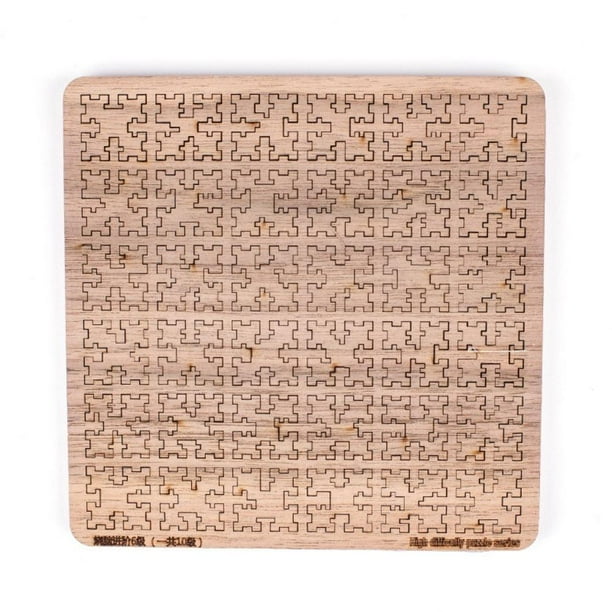 Rompecabezas De Descompresión Irregular Juguetes De Madera Rompecabezas De Madera Regalo Para Cumpleaños O Vacaciones Vogacara FN007784-09