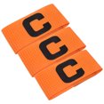 thumbnail image 4 of KAKOWELY 3 brazaletes reutilizables de capitán de fútbol, brazalete deportivo portátil., 4 of 5