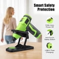 thumbnail image 6 of Cordless Hot Glue Gun with 2.0Ah Battery & Charger, Green, 6 of 10