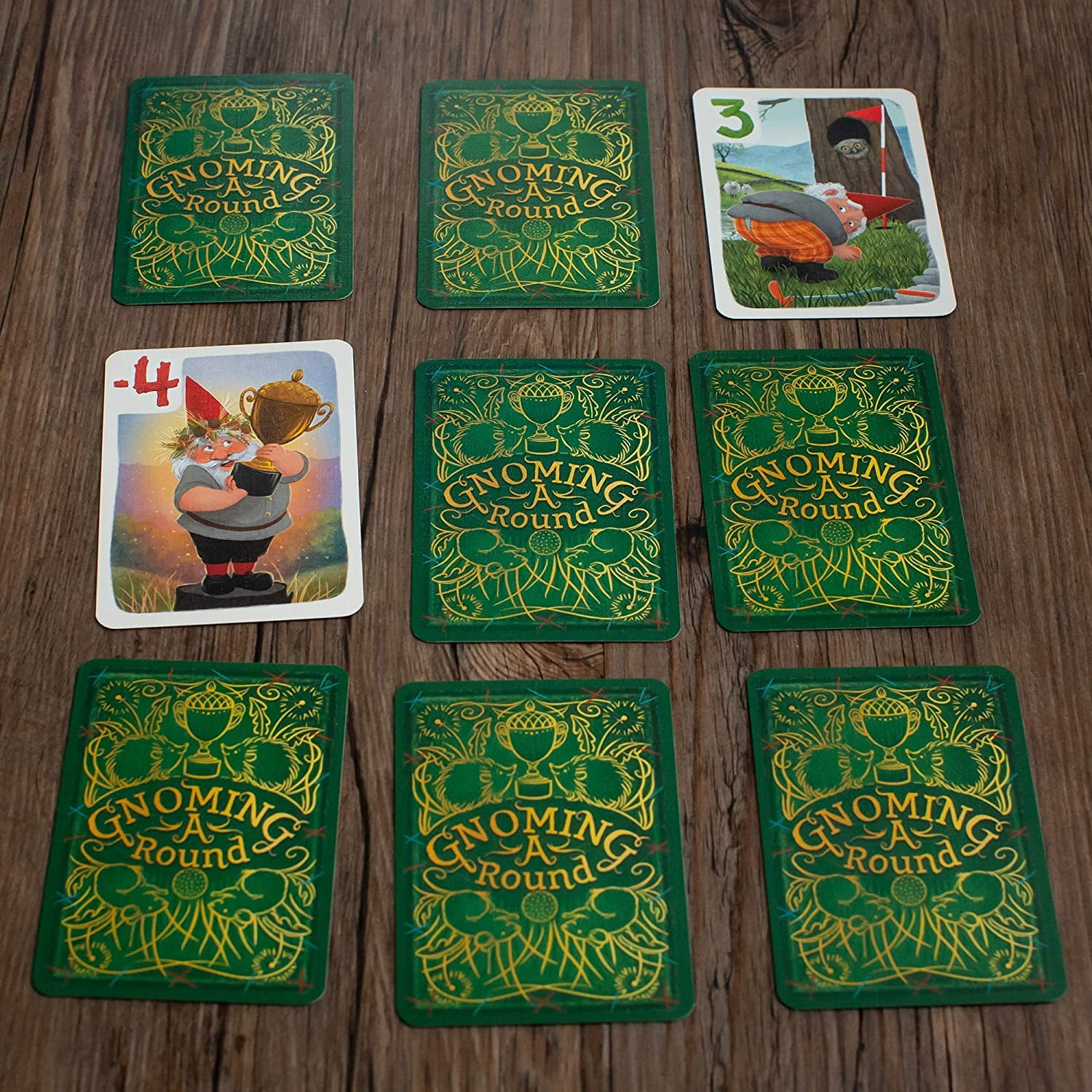 Gnoming A Round | Fun Family Friendly Card Game | from The Creators of Cover Your Assets | Grandpa Becks Games