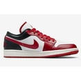 thumbnail image 2 of Women's Jordan 1 Low White/Gym Red-Black-Sail (DC0774 160) - 10, 2 of 4