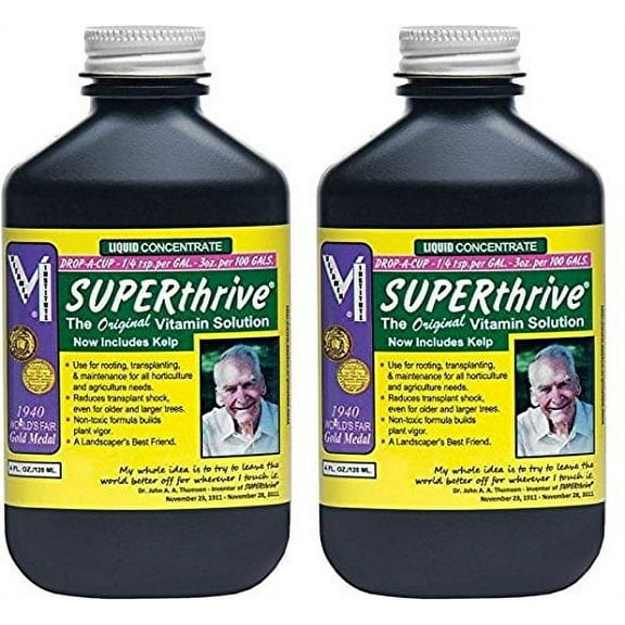 Superthrive SuperThrive Natural Fertilizer, 4 oz 2 Pack