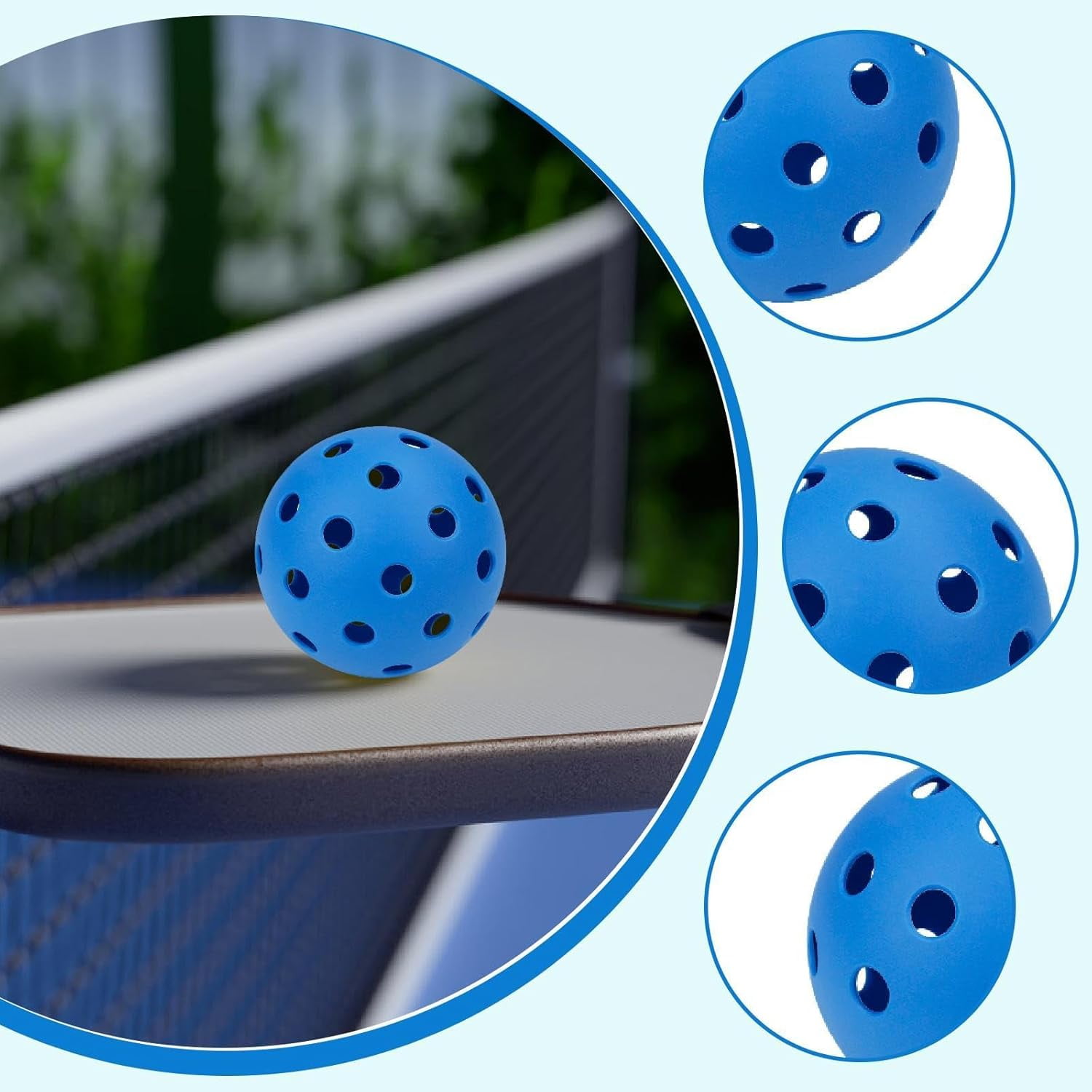 Pickle Balls 4 Pack Glow in The Dark Light up Pickleball Balls Usapa Approved Ideal for Indoor and Outdoor Pickleball Games as Sports Equipment Gifts for Pickleball Aficionados