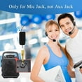 thumbnail image 5 of Wireless Microphone System for 2 People, 2.4G Dual Wireless Headset Mics Ideal for Speakers, Voice Amplifier, PA System, Teacher, Tour Guides, Fitness Instructor, 5 of 8