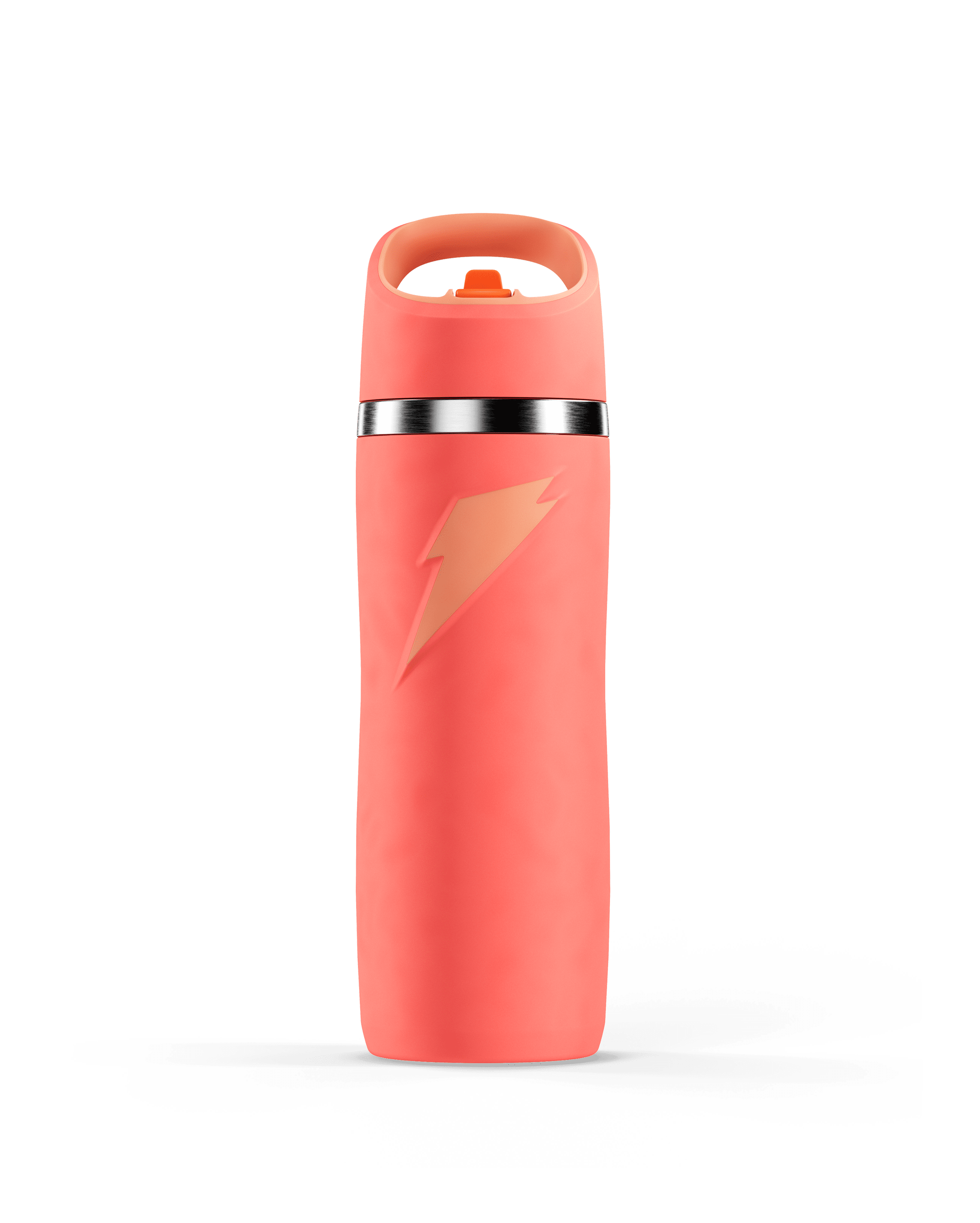 Gatorade 'Overtime' 22oz Stainless Steel Water Bottle, Straw Cap, Coral